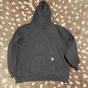 Carhartt Men's grey rain defender hoodie